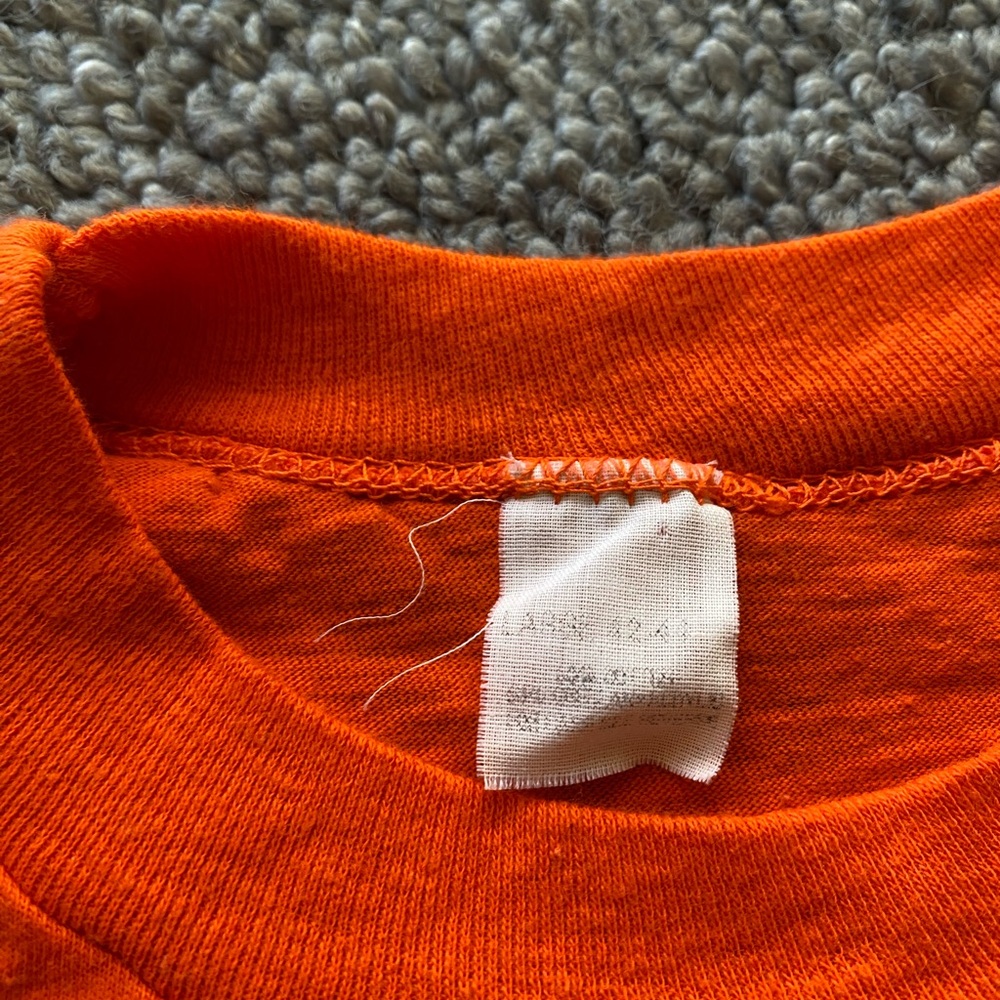 VTG Denver Broncos 70’s Throwback Orange Crush Graphic Shirt NFL Large - Picture 3 of 8